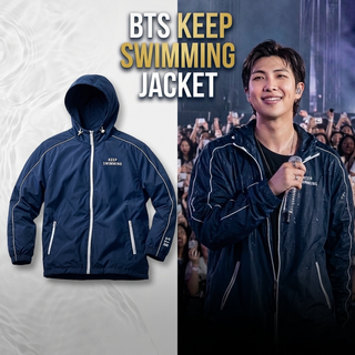 BTS Keep Swimming Jacket: A Must-Have for K-Pop Streetwear Fans
