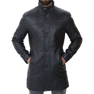Black trench coat