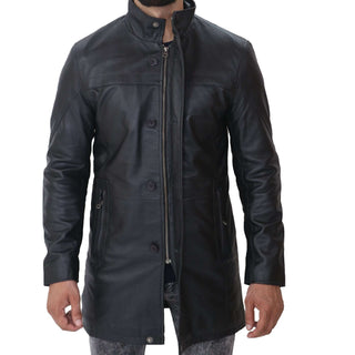 Black trench coat
