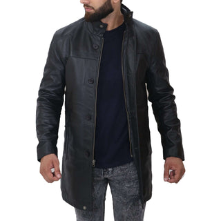 Black trench coat
