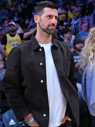 LA 2026 Novak Djokovic Black Jacket