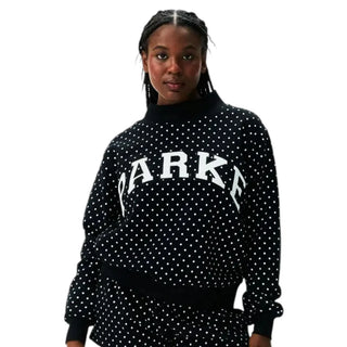 Preorder Polka Dot Varsity Mockneck