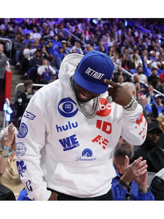 50 Cent Detroit Pistons Game Hoodie