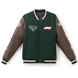 Disney and Pixar’s Cars F1 Lightning McQueen Green Jacket