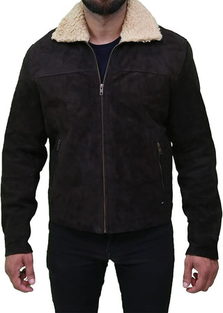 Rick Grimes The Walking Dead Season 5 Suede Jacket