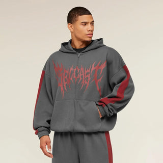 Gymshark × Carlos Belcast Zip Up grey Hoodie