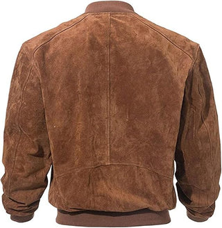 Mens Brown Suede Jacket