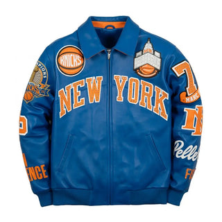 Pelle Pelle for City of Knicks Leather Jacket