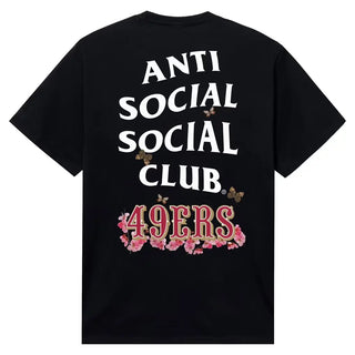 ASSC x 49ers black Blossom Tee