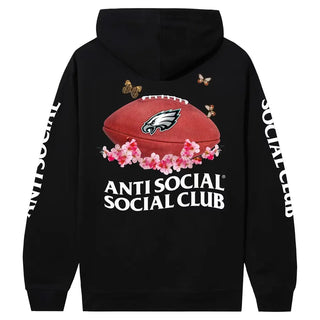 ASSC x Eagles Impact Blossom Black Hoodie- Back