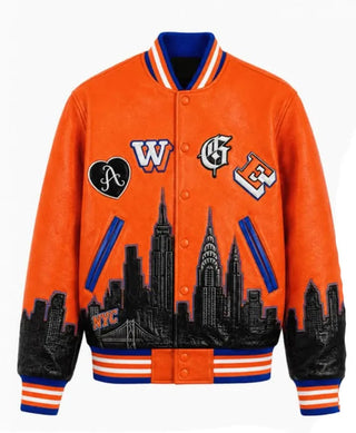 AWGE × New York Knicks Finals Championship Jacket