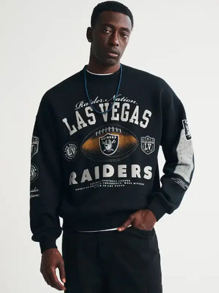 Abercrombie Men’s Las Vegas Raiders Fleece Sweatshirt