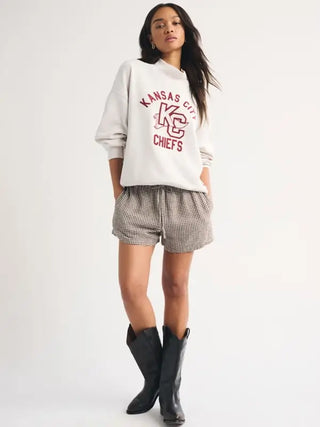 Abercrombie NFL Kansas Mockneck Sweatshirt