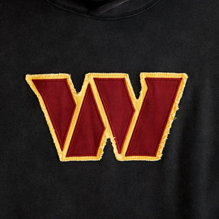 Abercrombie Washington Commanders Black Popover Black Hoodie