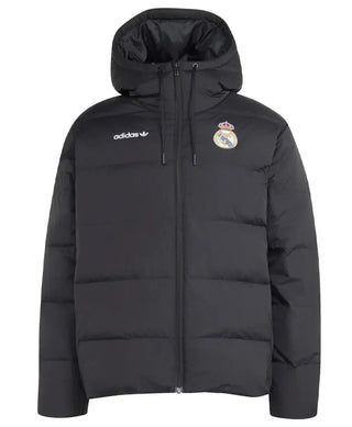 Real Madrid Adidas Eqt Black Puffer Jacket
