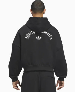 Adidas x Willy Chavarria Black Zipper Hoodie
