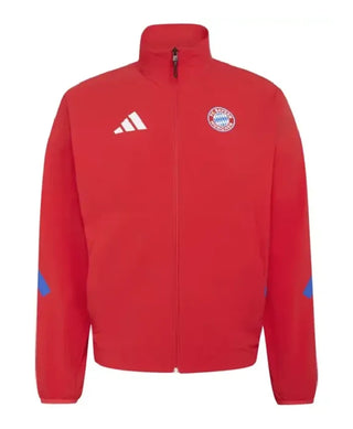 Adidas Bayern Munich 2026 Anthem Red Jacket
