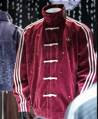 Adidas Chinese New Year Velvet Red Jacket