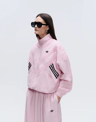 Adidas Originals x ASOS Oversized Pink Track Jacket For Women