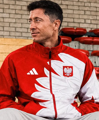 Adidas Poland 2026 Red Anthem Jacket 
