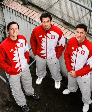 Adidas Poland 2026 Red Anthem Jacket  For Men & Women