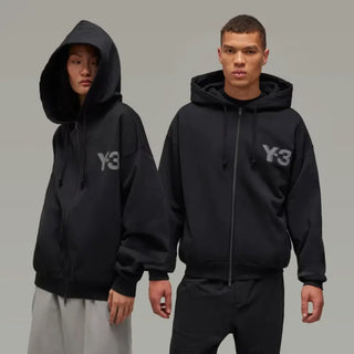 Adidas Y-3 Logo Zip Hoodie