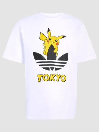 Adidas x Pokémon Pikachu 8-Ball White T-Shirt