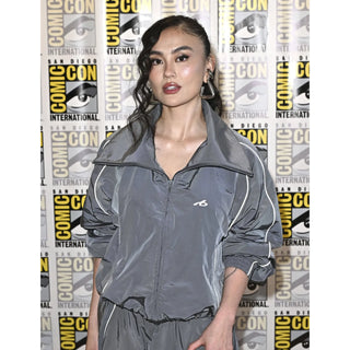 Agnez Mo San Diego Comic-Con Track Grey Jacket