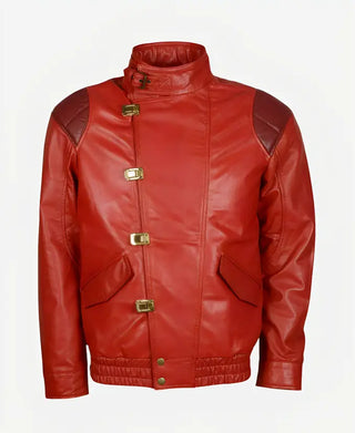 Akira Kaneda Red Leather Jacket