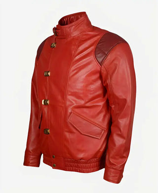 Akira Kaneda Red Leather Jacket