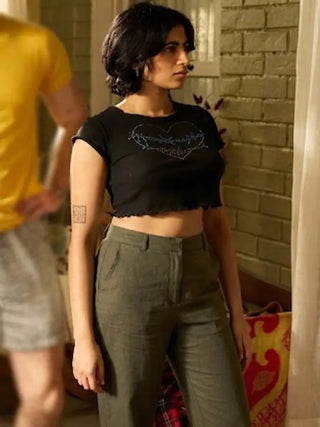 Amita Rao Adults S02 Heart Baby Cropped Tee