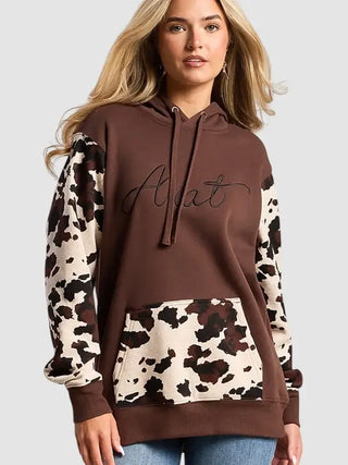 Ariat 2026 Cow Print Hoodie