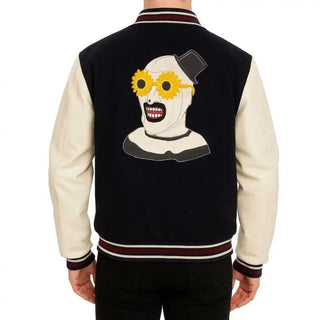 Art the Clown Black Varsity Jacket