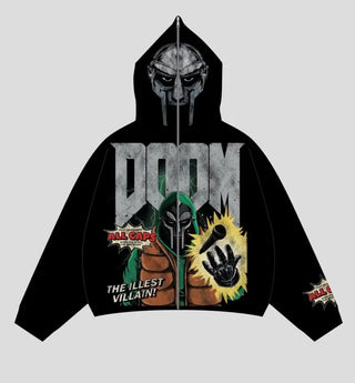Avengers Dooms Day Black Hoodie