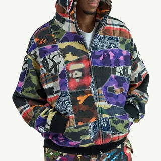 BAPE FW26 CRAZY PATCH SHARK  HOODed jacket