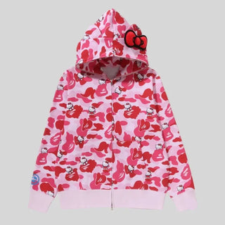 BAPE x Sanrio Hello Kitty & Kuromi Hoodie