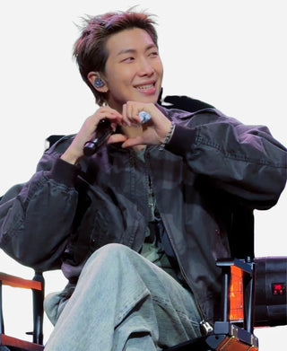 BTS 2026  x Spotify Event Normal RM Black Zipper Jacket