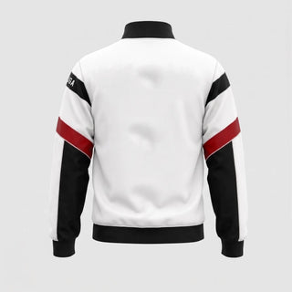 BTS Min  Arirang Yoongi Wrold Tour Stanford Stadium White Zipper Jacket