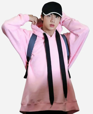 BTS Pink Jin Hoodie for Men and Women