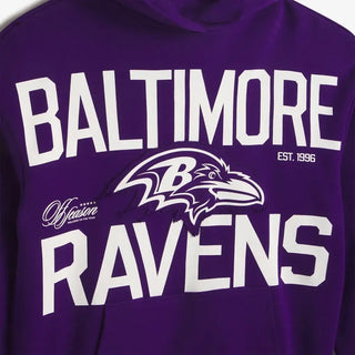 Baltimore Ravens Off Season x NFL Oversized Purple Hoodie For Men & Women