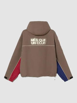Barcelona FC 2026 Pulse Brown Hooded Jacket