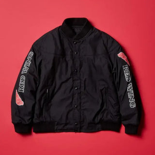 Beams x Red Wing Black Bomber Jacket