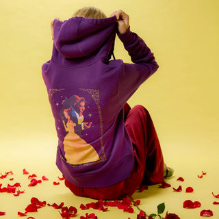 Beauty and the Beast D23 Purple Hoodie