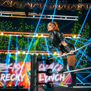 Becky Lynch MITB 2026 Black Leather Jacket