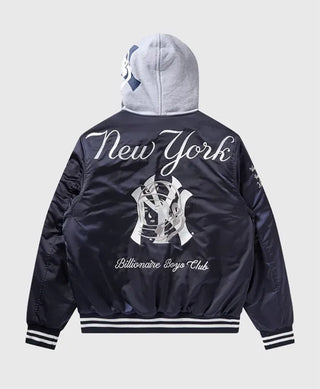 Billionaire Boys Club x New York Yankees Stadium Hooded Jacket