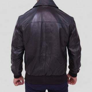 Black bomber jacket