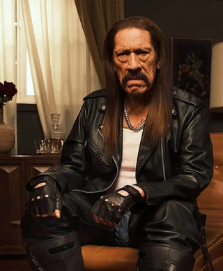 Boots Campaign Danny Trejo Leather Jacket
