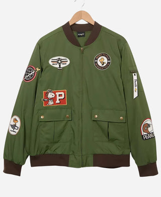 BoxLunch Peanuts Snoopy Flying Ace Bomber Jacket