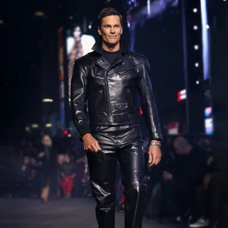 Brady Tom Debut For Black Gucci Jacket
