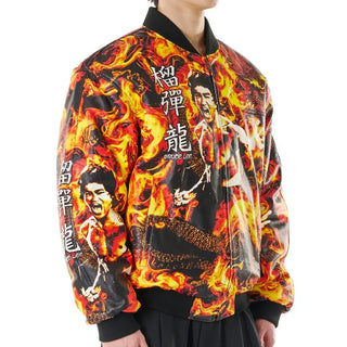 Bruce Lee x LỰU ĐẠN Bomber Jacket